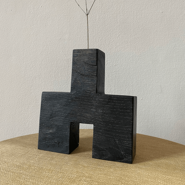Soliflore Brutal, Chêne ébonisé