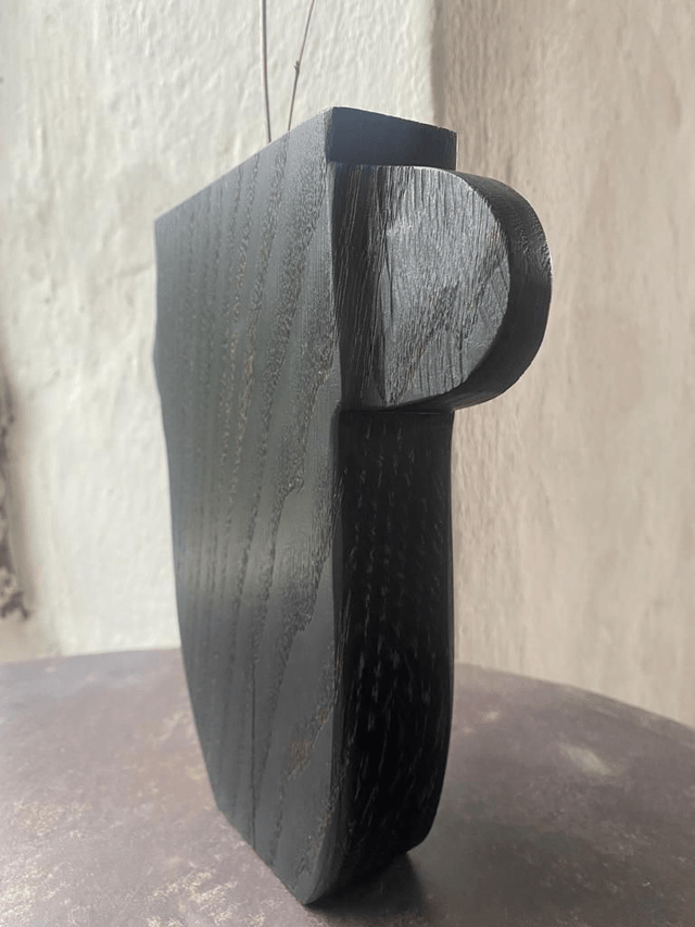 Soliflore Oreilles, Chêne ébonisé